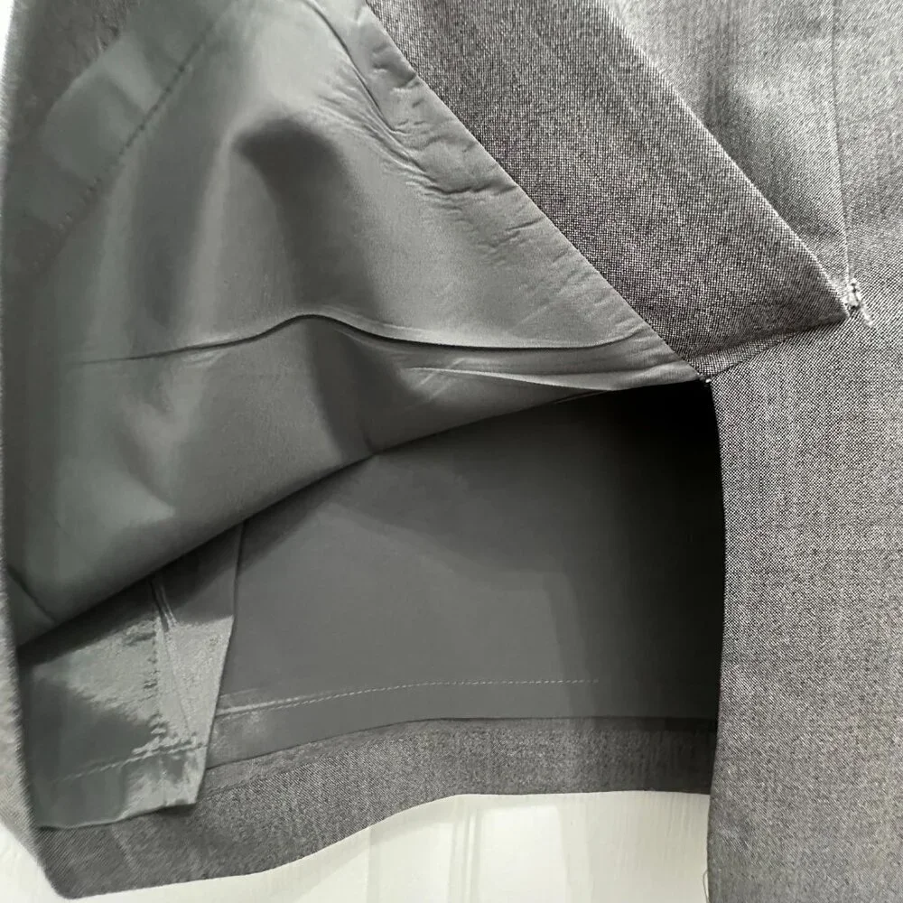 Banana Republic Gray Pencil Suit Skirt Size 12